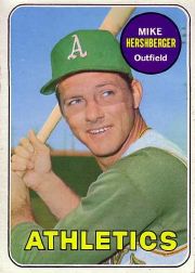 1969 Topps Baseball Cards      655     Mike Hershberger